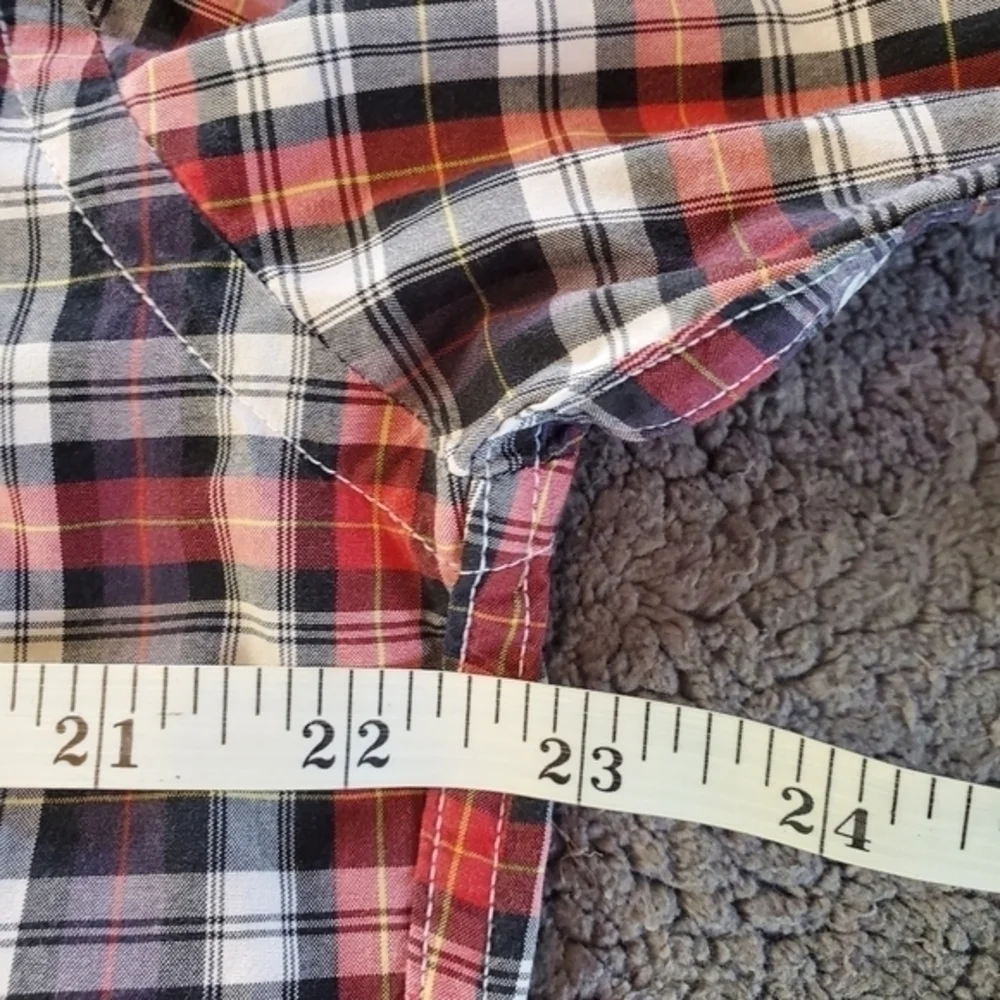 J. Crew 2-ply 100% Cotton Plaid Shirt